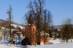 Blechnarka - murowana cerkiew z 1801 r.