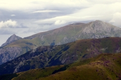 Giewont i Czerwone Wierchy z Rakonia.