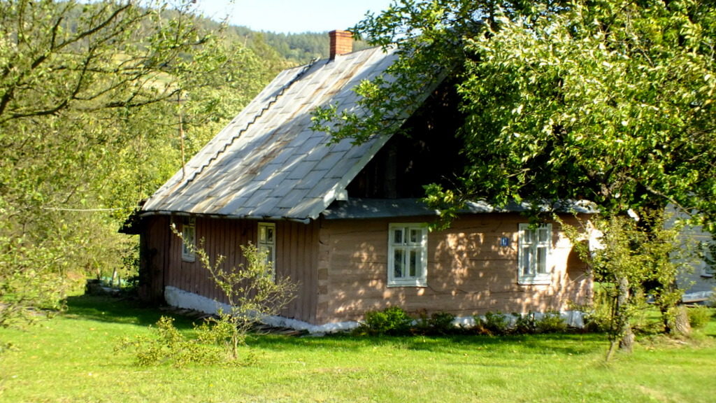 domek drewniany w Brzezowej