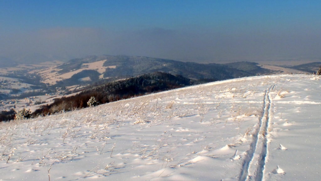 Grzbiet Grzywackiej Góry - w tle Bucznik.