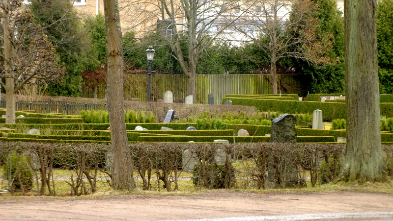 Cmentarz Östra Kyrkogården w Nykoping.