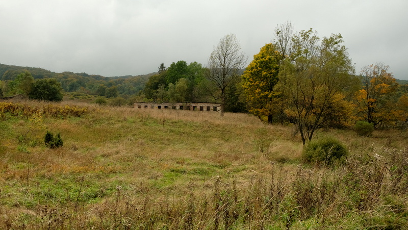 Ruiny strażnicy w Jasielu.
